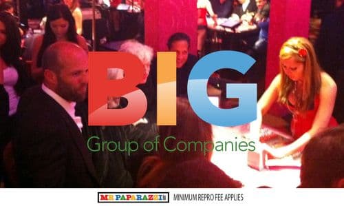 Jason Statham and Rosie Huntington-Whiteley in Las Vegas