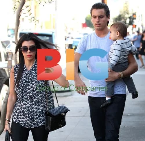 Kourtney, Scott, and Mason at Joan's on Third