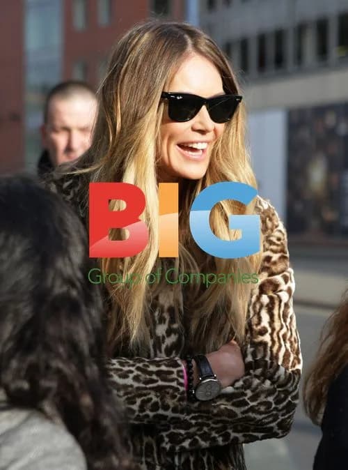 Elle Macpherson Leaving Hotel in Birmingham