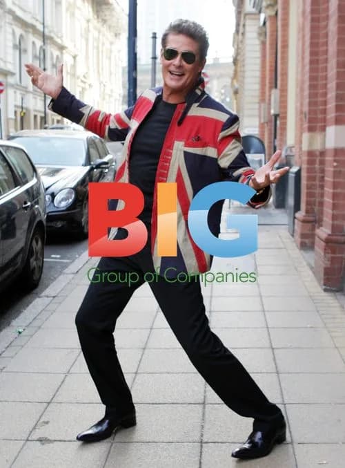 David Hasselhoff leaves hotel for 'Britain's Got Talent' auditions