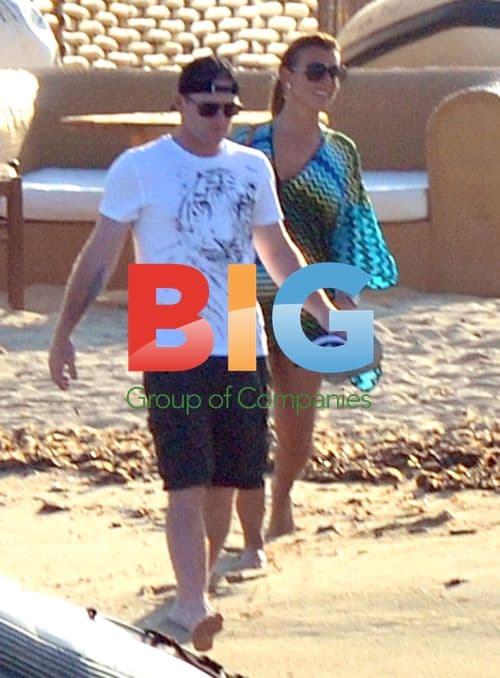 Wayne and Coleen Rooney in Saint-Tropez
