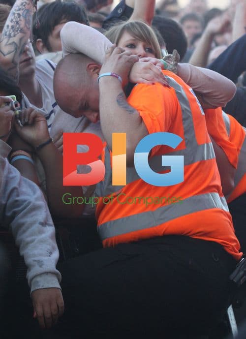 Fans and Security at Haigh Hall Live