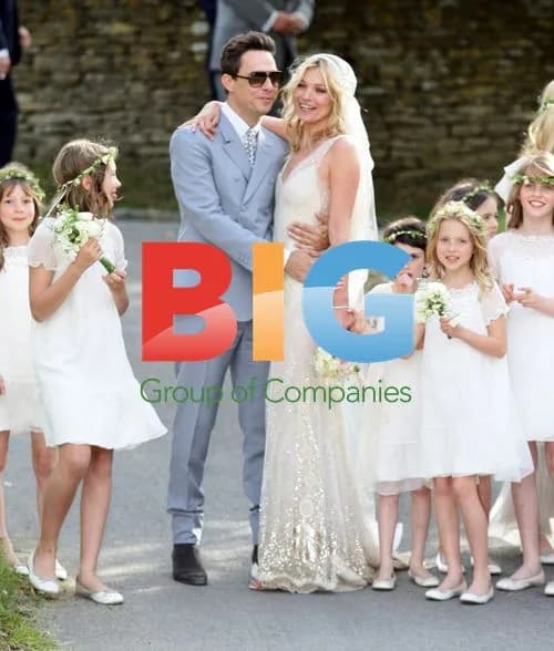 Kate Moss and Jamie Hince Wedding