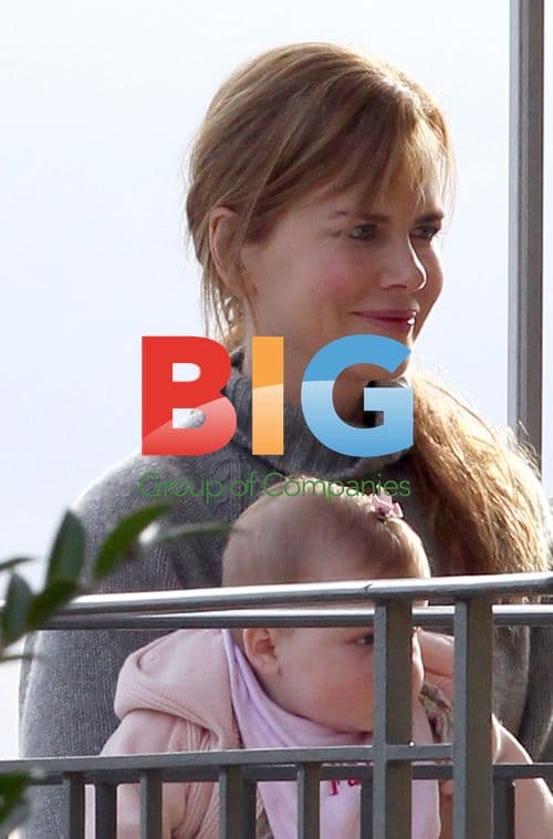 Nicole Kidman and Daughter at Home