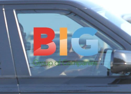 David and Victoria Beckham Driving in Vegas