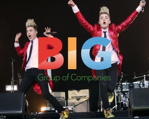 Jedward Performing at Haigh Hall