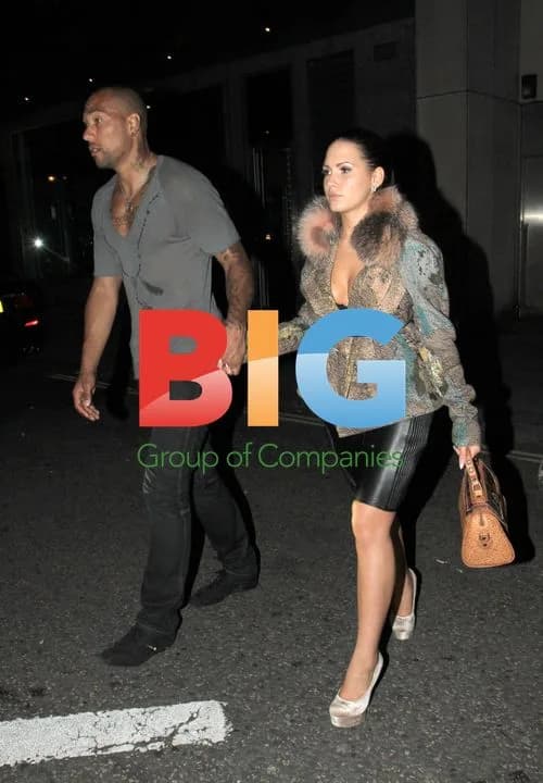 John Carew and Girlfriend Lauren Budd at Whisky Mist