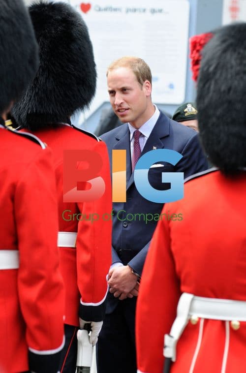 William and Catherine Visit Quebec City