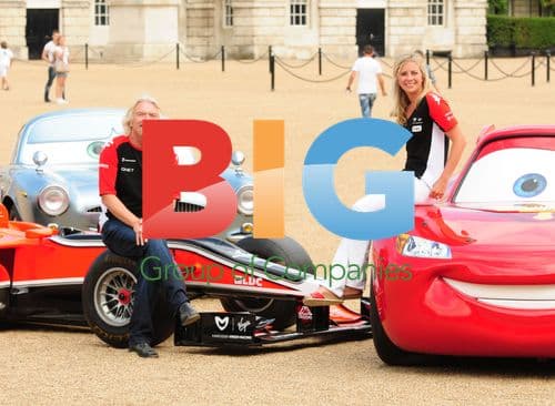 Richard Branson and Holly Branson at Cars 2 Photo Call