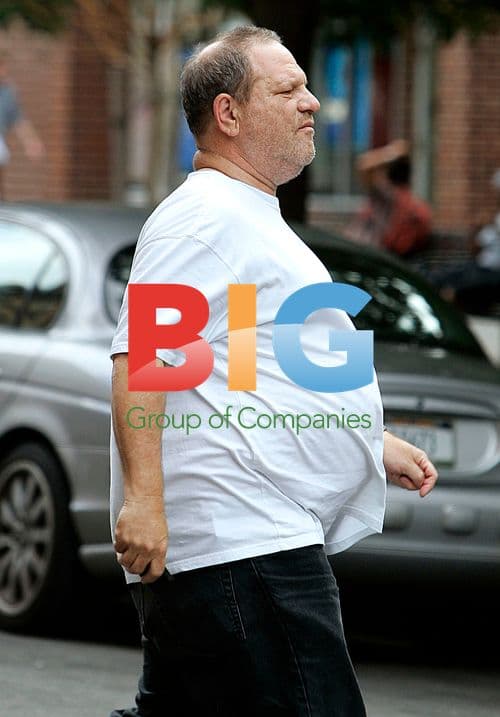Harvey Weinstein out walking in Manhattan