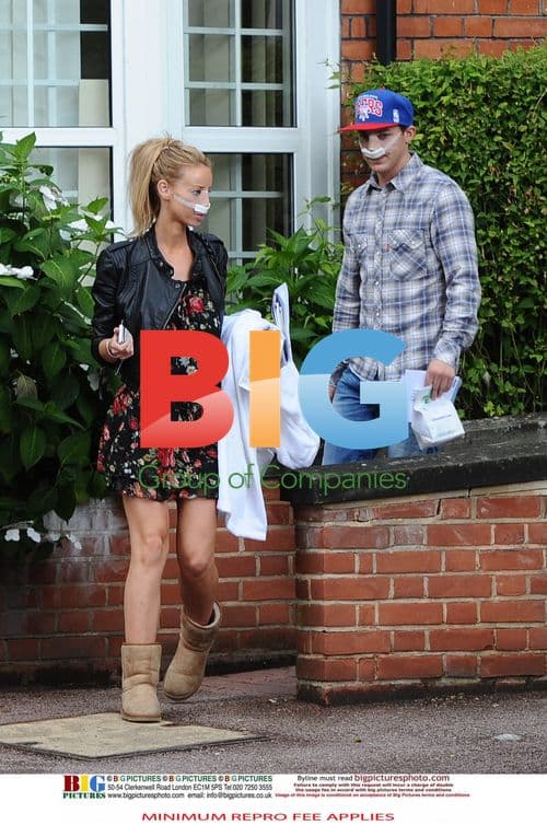 TOWIE stars Kirk and Lauren out of hospital