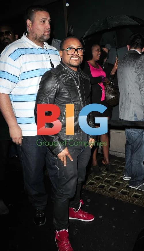 apl.de.ap Spotted at Whisky Mist Club in London