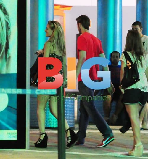 David de Gea and Edurne in Madrid