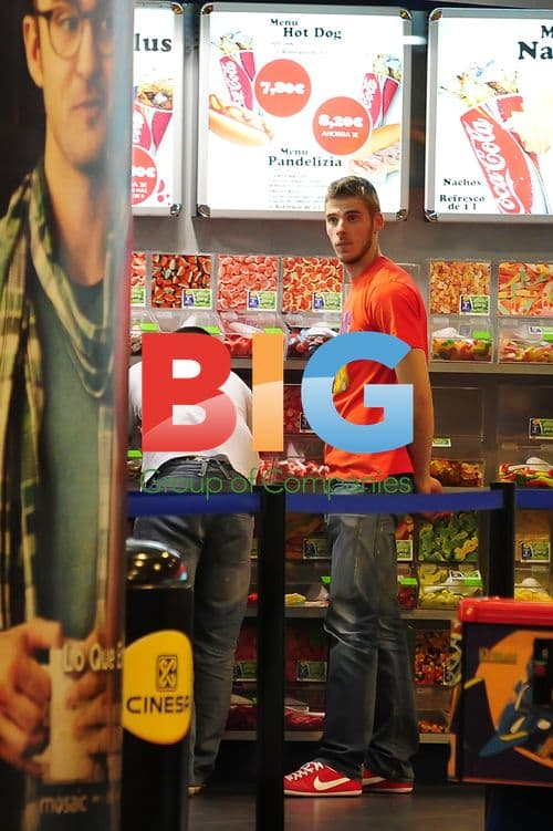 David de Gea and Edurne in Madrid