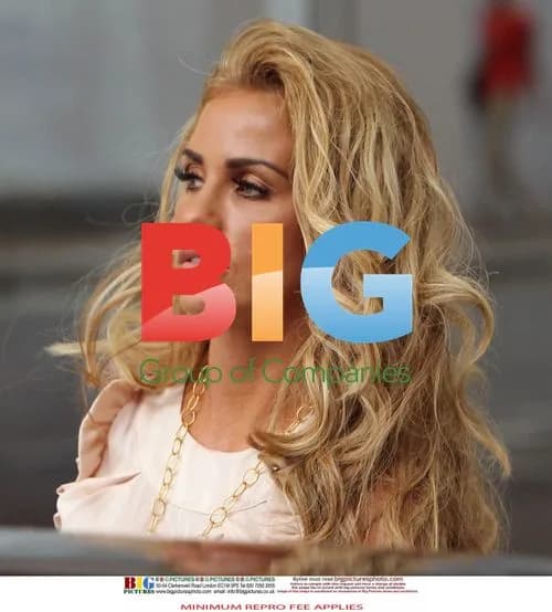 Katie Price and Peter Andre at solicitor's office