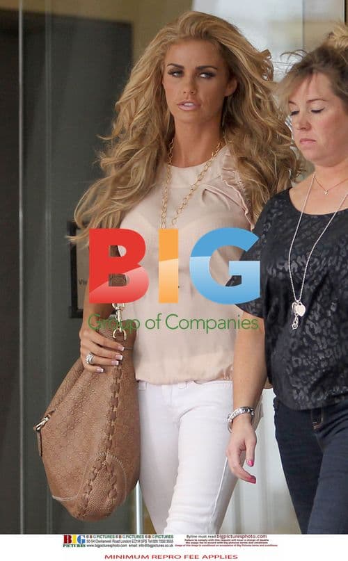 Katie Price and Peter Andre Leave Solicitor's Office