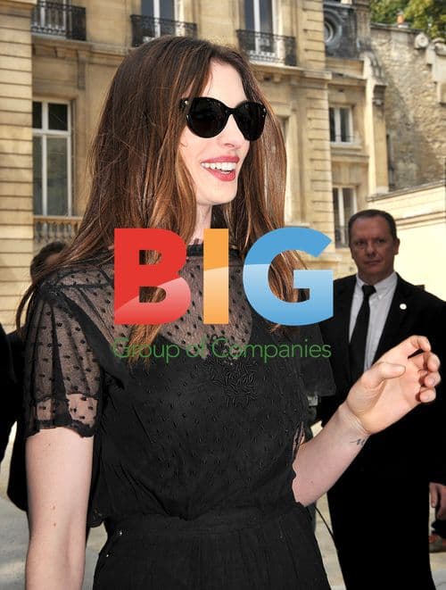 Anne Hathaway at Valentino Fashion Show