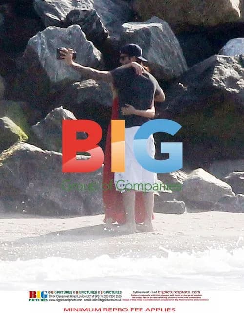 Beckham Family Vacationing