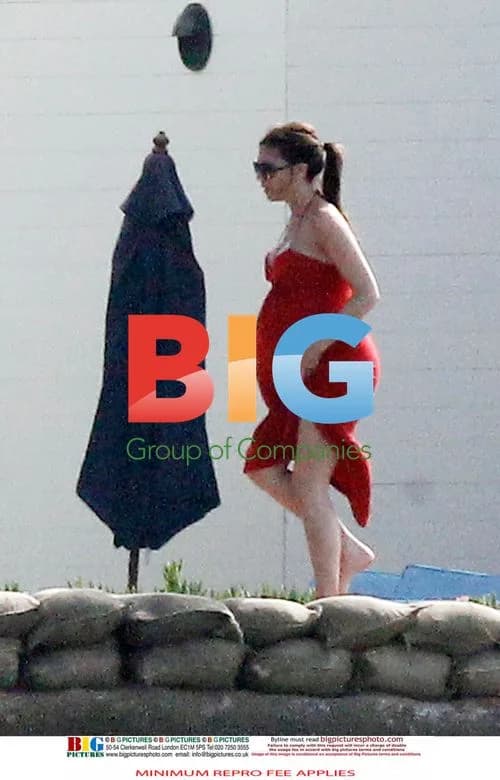 Beckham Family Beach Day