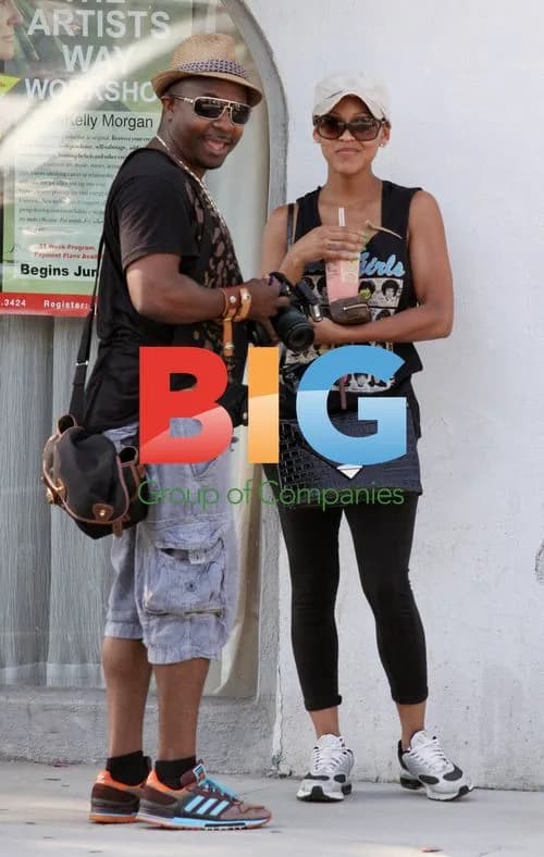 Meagan Good at Earth Cafe, LA