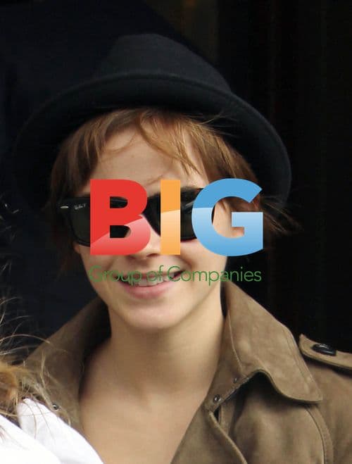 Emma Watson at Heathrow Airport