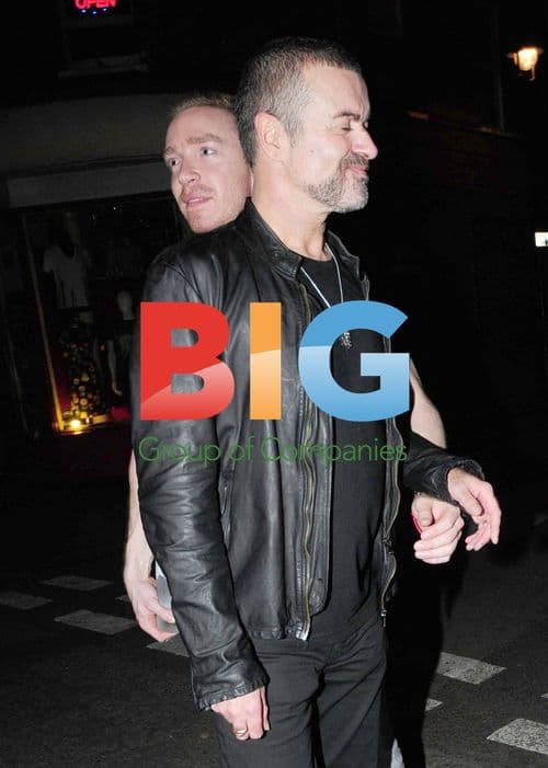 George Michael and friend