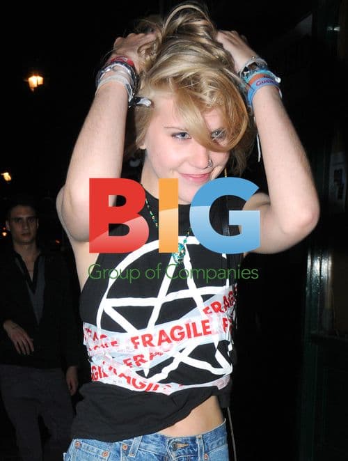 India Rose Leaving The Box Nightclub