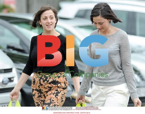 Natalie Cassidy Shopping at M&S