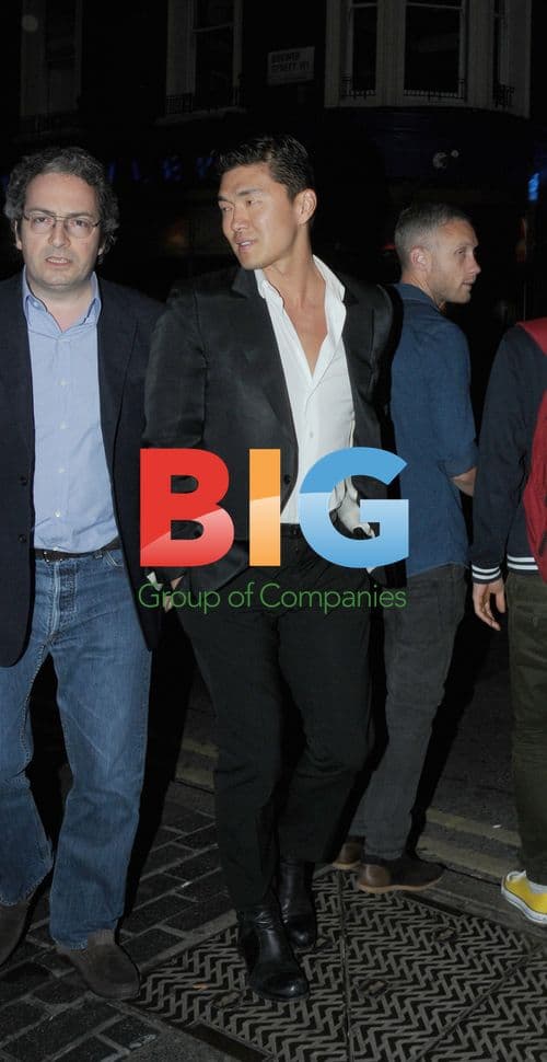 Actor Rick Yune in Soho, London