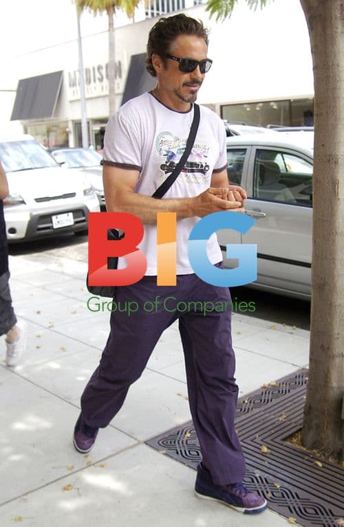 Robert Downey Jr. & Susan Downey Lunch in Beverly Hills
