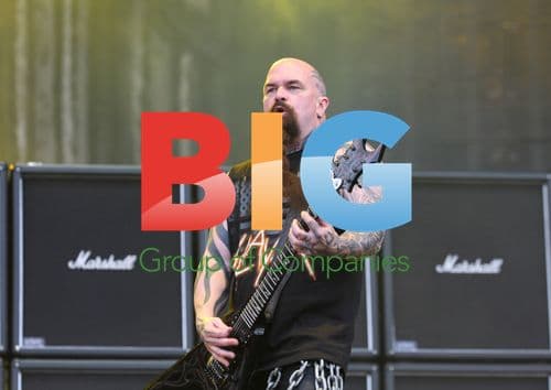 Kerry King of Slayer at Sonisphere 2011