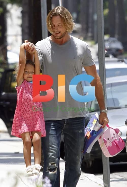 Gabriel Aubry and Daughter Nahla Out in LA