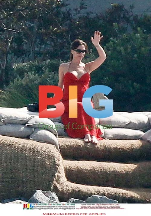 Beckham Family Beach Day