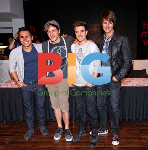 Big Time Rush Album Signing