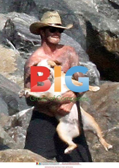 David Beckham Enjoys Beach Day with Family