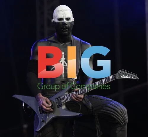 Limp Bizkit's Wes Borland at Sonisphere Festival