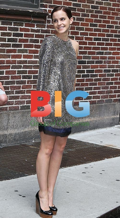 Emma Watson on The Late Show