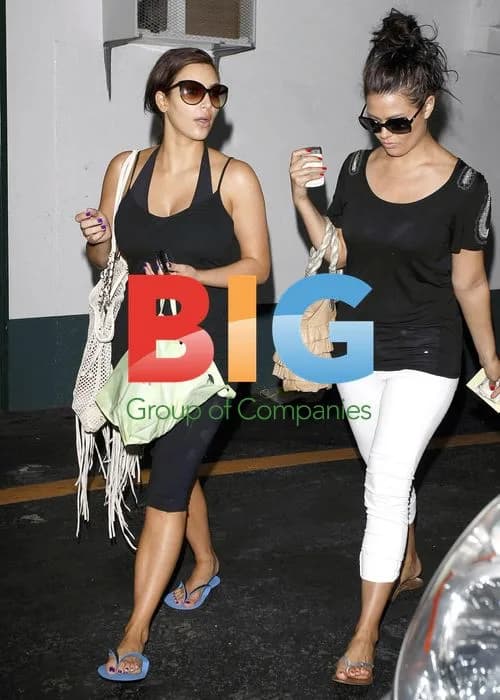 Kim Kardashian Leaves Salon