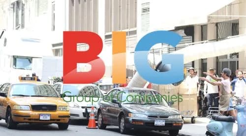 Sacha Baron Cohen throws trash on NYC set