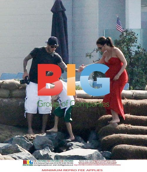 Beckhams Celebrate Anniversary in LA