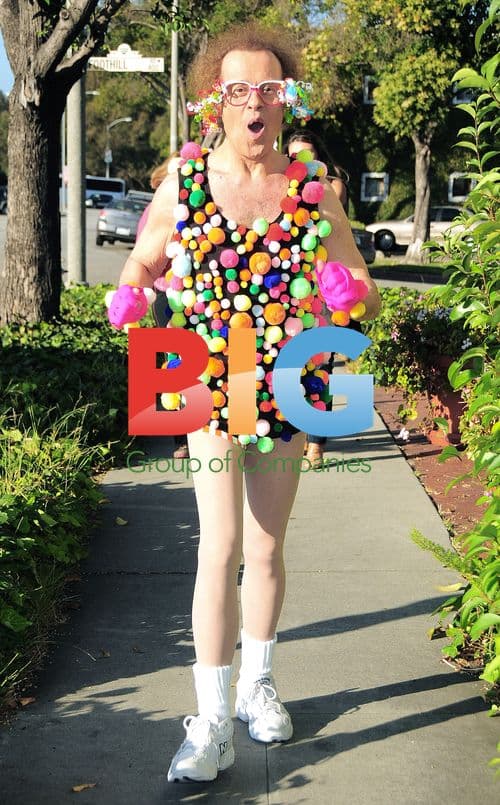 Richard Simmons Leads Fitness Class