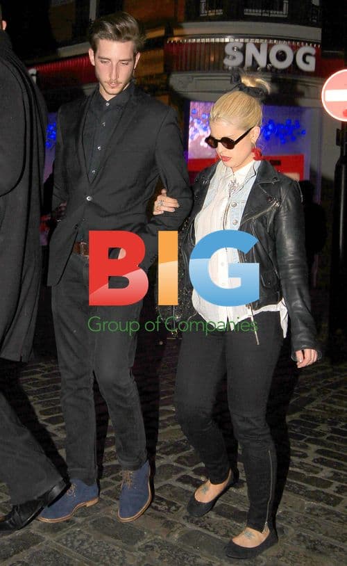 Kelly Osbourne Leaving The Box Nightclub