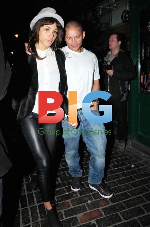 Celebs Leaving The Box Nightclub in London