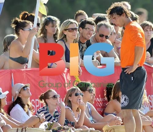 Rafael Nadal and Maria Francisca Perello at Beach
