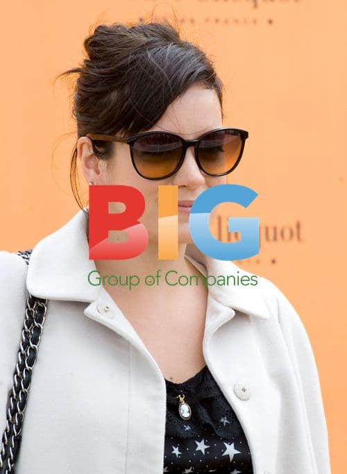 Lily Allen at Veuve Cliquot Gold Cup Final