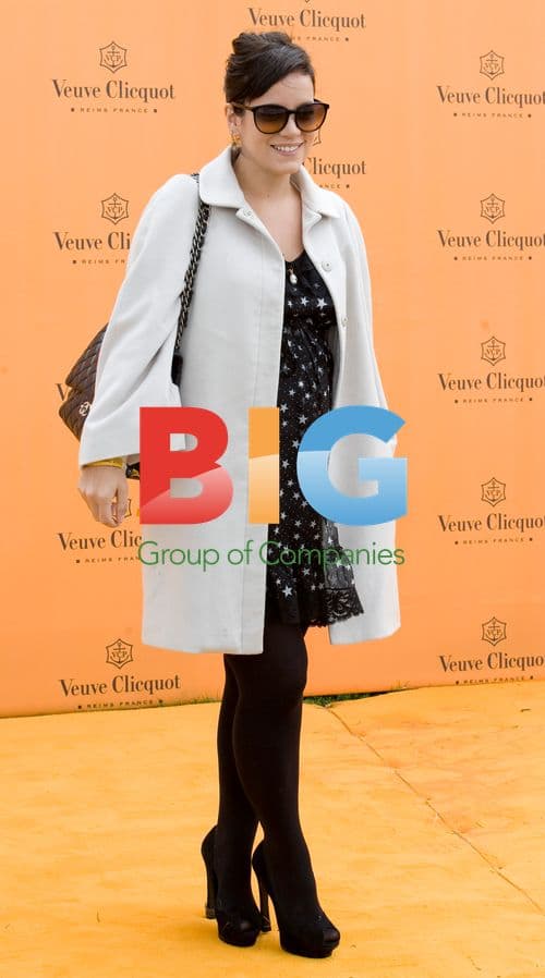 Lily Allen at Veuve Cliquot Gold Cup Final