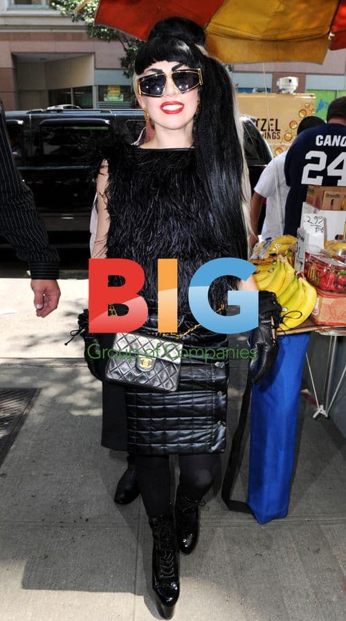 Lady Gaga Seen with Beau in NYC