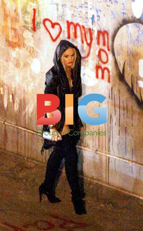 Lindsay Lohan Filming Music Video in LA