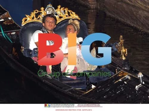 Katie Price & Leandro Penna's Gondola Ride in Venice