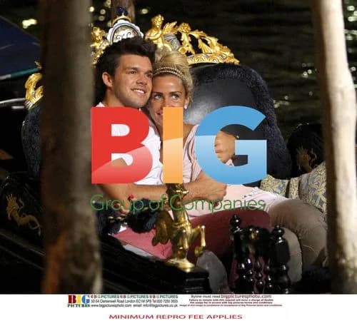 Katie Price and Leandro Penna in Venice
